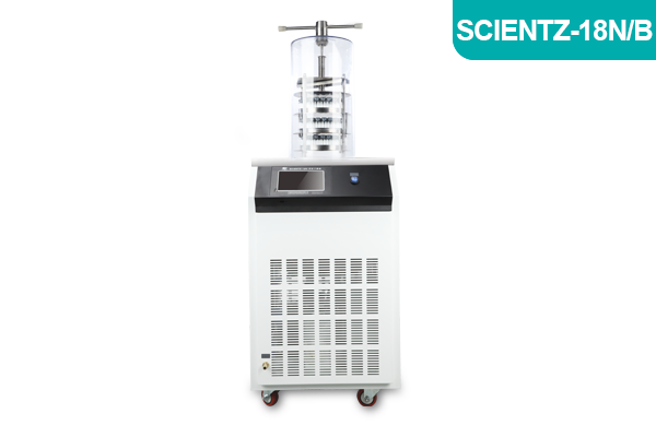 寧波新芝實驗型鐘罩式凍干機Scientz-18N/B壓蓋型