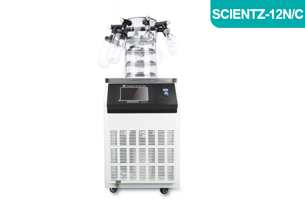 寧波新芝實驗型鐘罩式凍干機 Scientz-12N/C普通多歧管型