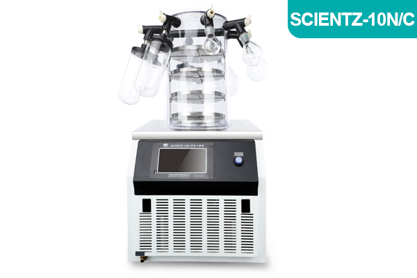 寧波新芝實驗型鐘罩式凍干機Scientz-10N/C普通多歧管型